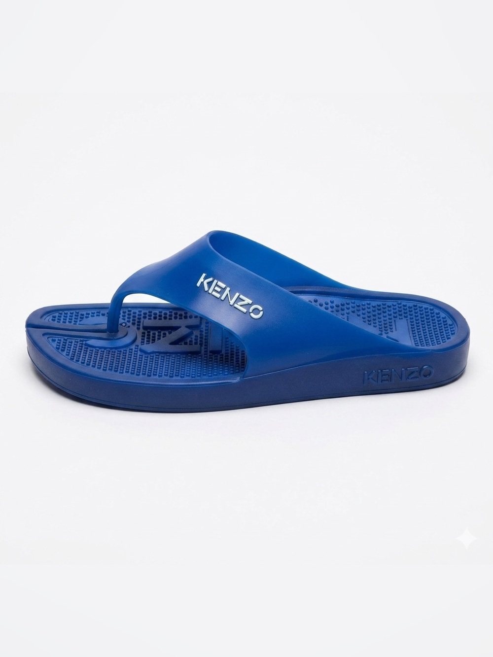 Kenzo Vibrant Blue Slide Sandals